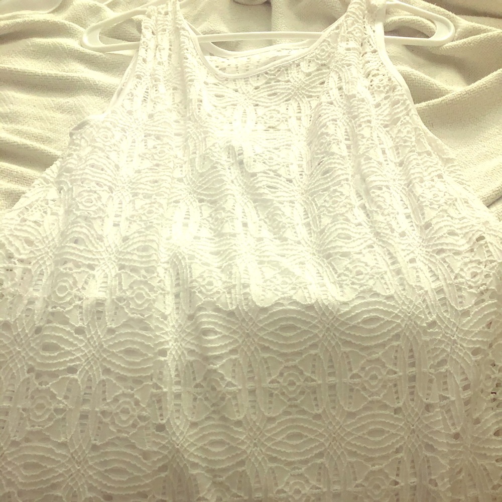 Apartment 9 white lace dress